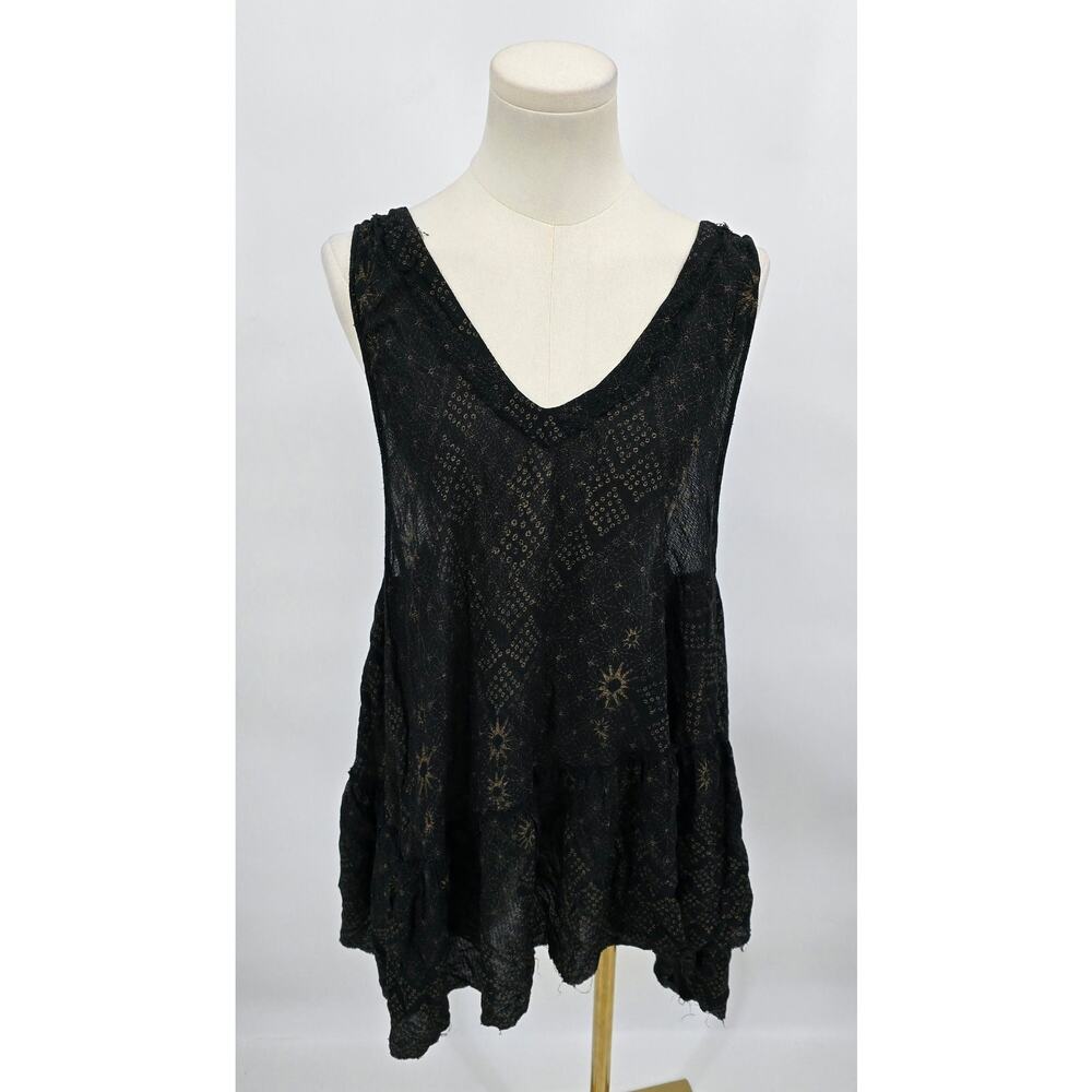 Free People Boho Say It With A Layer Tunic‎ Top